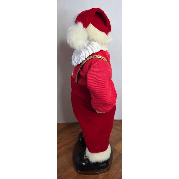 Vtg. 98 Jingle Bell Rock Animated Santa Claus Collectible Working - Picture 10 of 13
